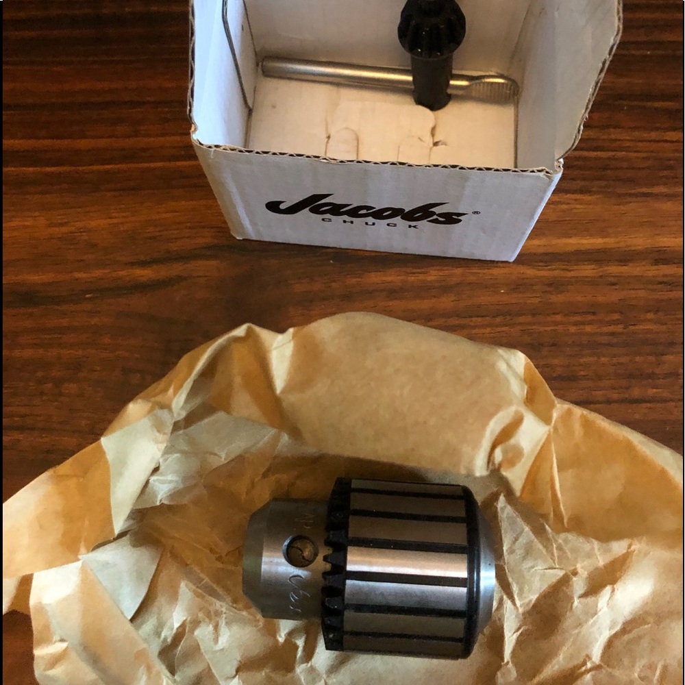 NWT 1/2 Plain Bearing Medium Duty Drill Chuck